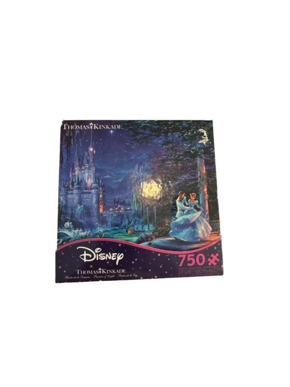 Thomas Kinkade Cinderella Dancing in the Starlight 750-Piece Jigsaw Puzzle